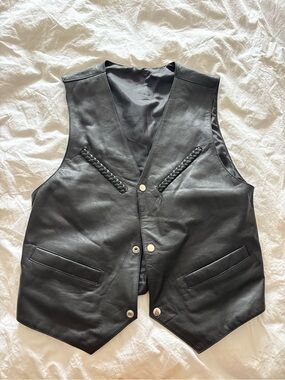 GENUINE LEATHER VEST